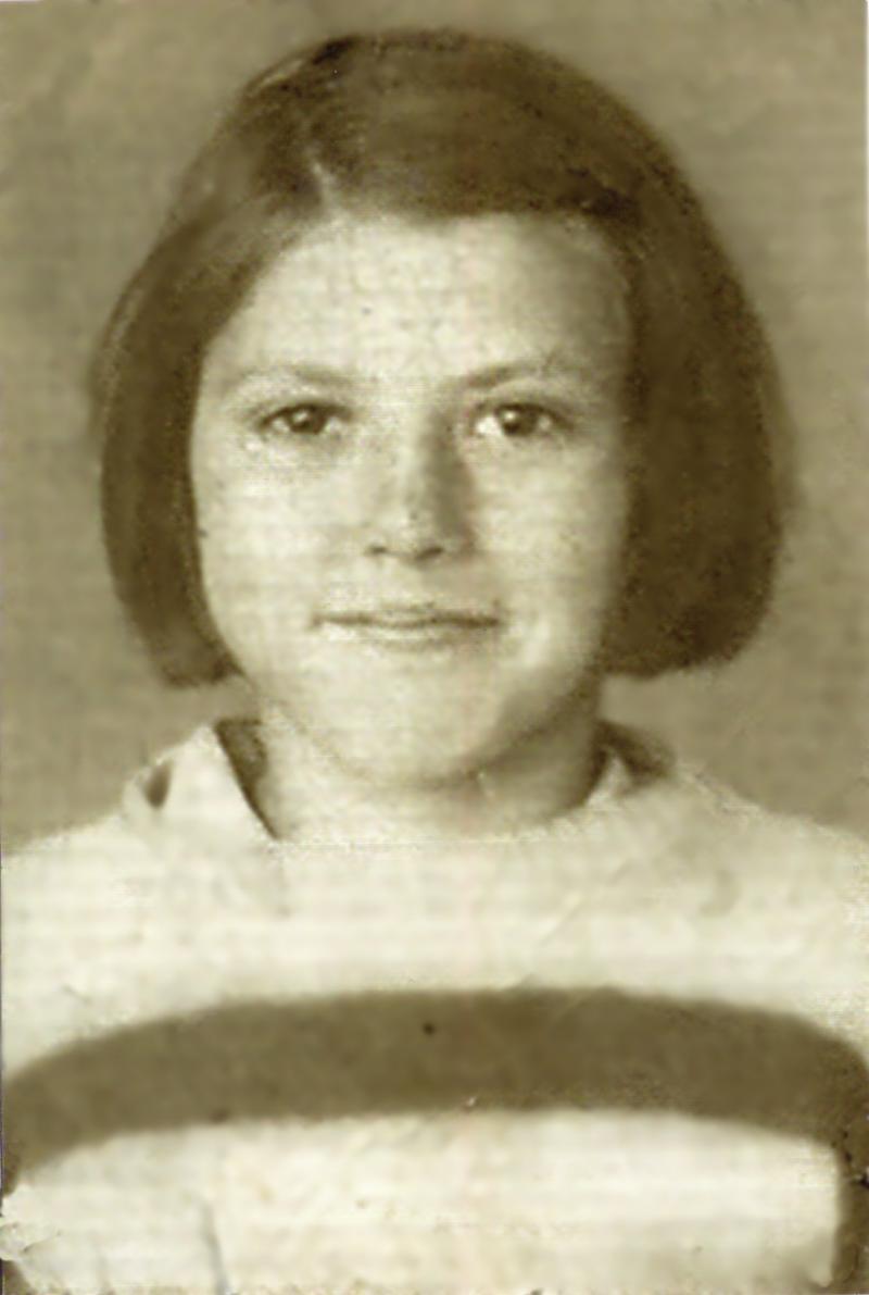 Gladys Cailiff, Threestep School, 1938-39